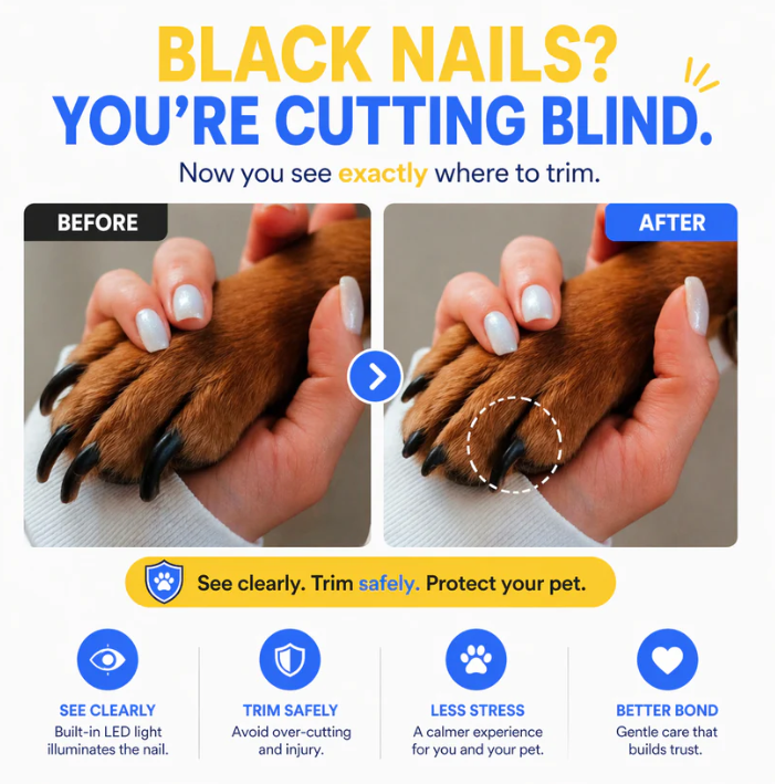 LED Nail Clipper & Nail Grinder